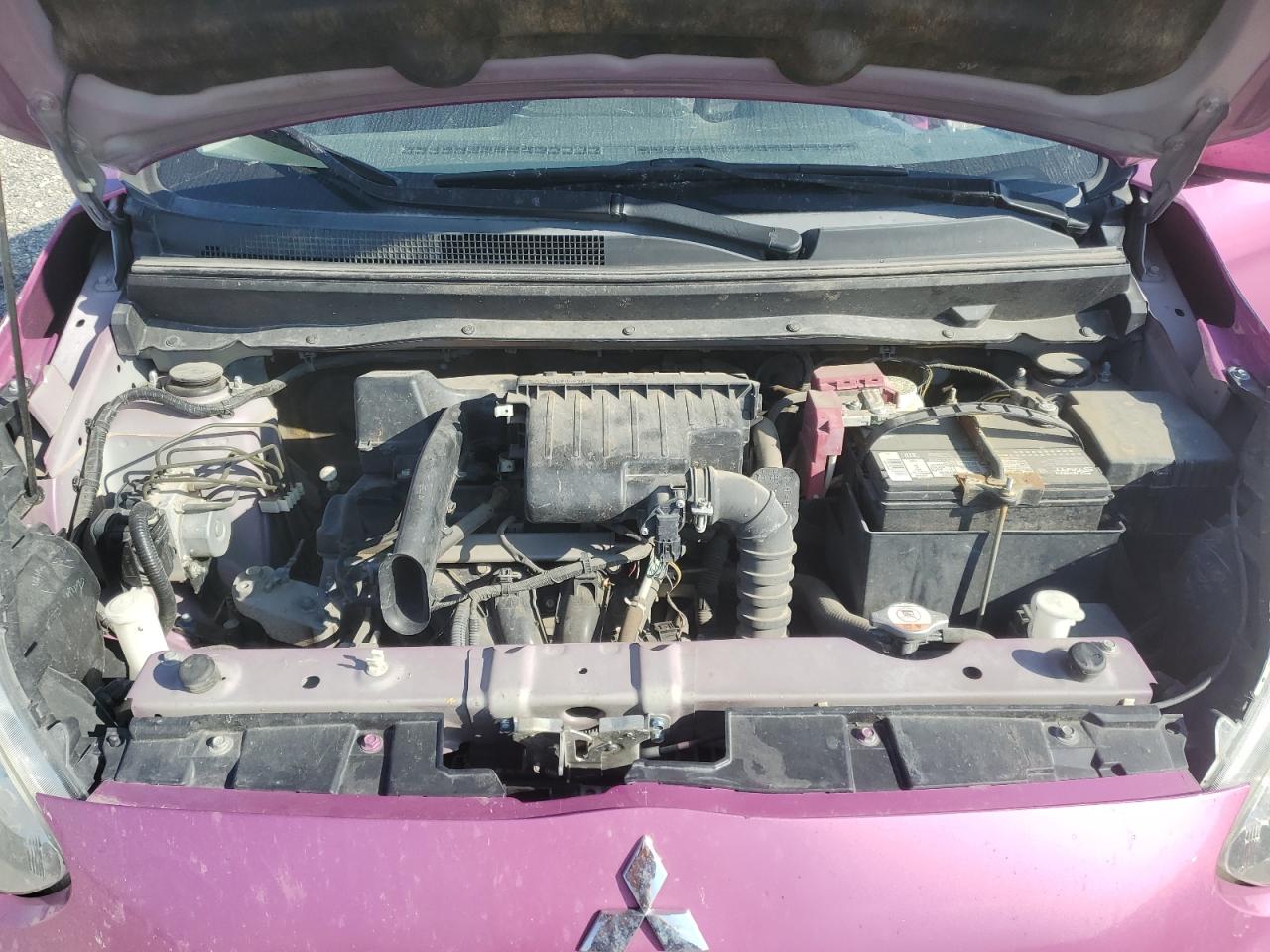2015 Mitsubishi Mirage VIN ML32A3HJ2FH041960 Copart auction photo, rear end damage thumbnail 11