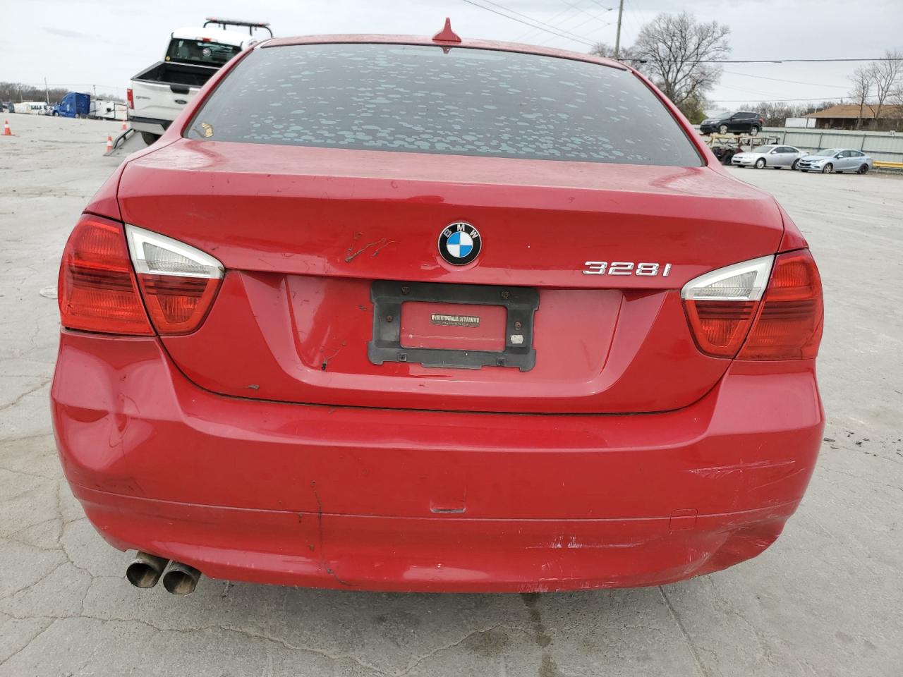 2007 BMW 3er VIN WBAVA37537NL12264 Copart auction photo, side / front end damage thumbnail 6