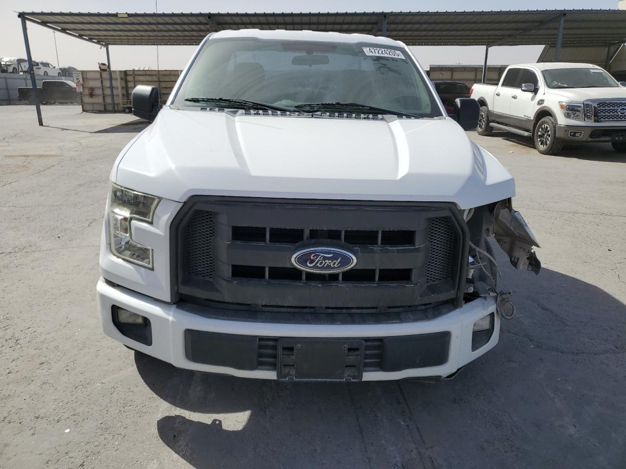 2016 Ford F-150 VIN 1FTMF1CF4GKD54074 Copart auction photo, front end / side damage thumbnail 5
