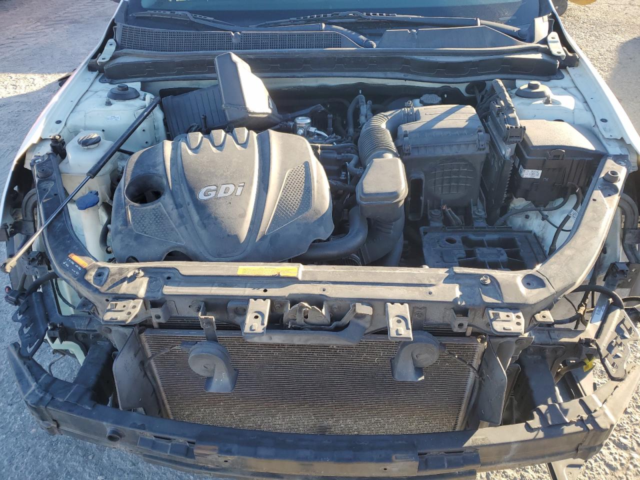 2015 KIA Optima VIN KNAGM4A74F5562594 Copart auction photo, vandalism damage thumbnail 11