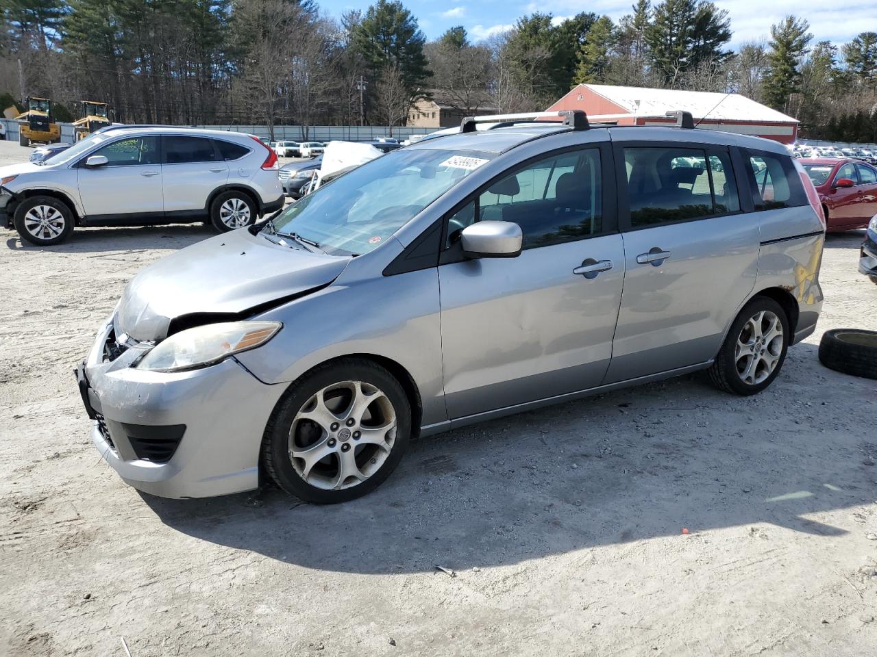 2010 Mazda 5 VIN JM1CR2WL7A0387258 - Copart auction photo