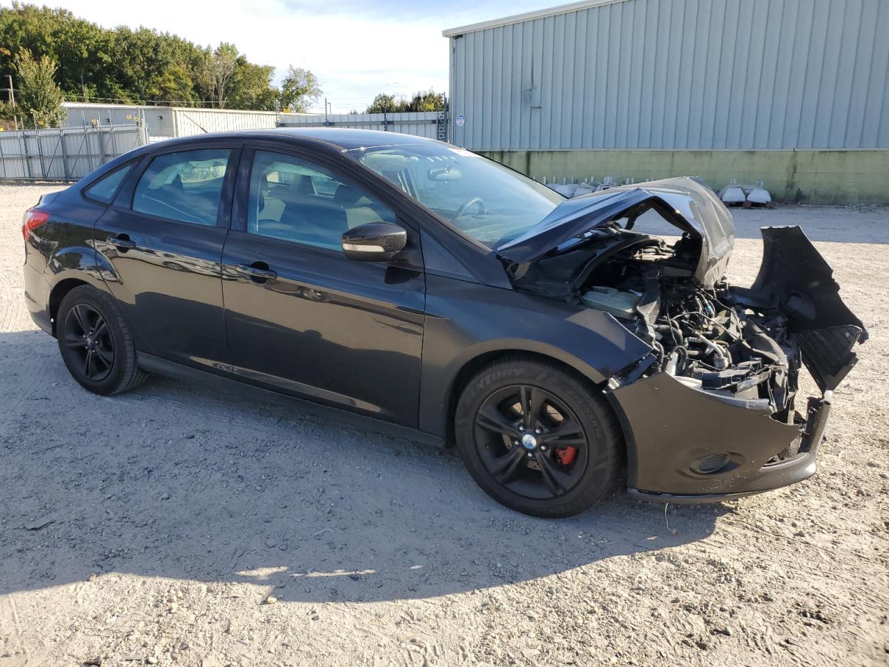 2013 Ford Focus VIN 1FADP3F24DL270186 Copart auction photo, front end / minor dent/scratches damage thumbnail 4