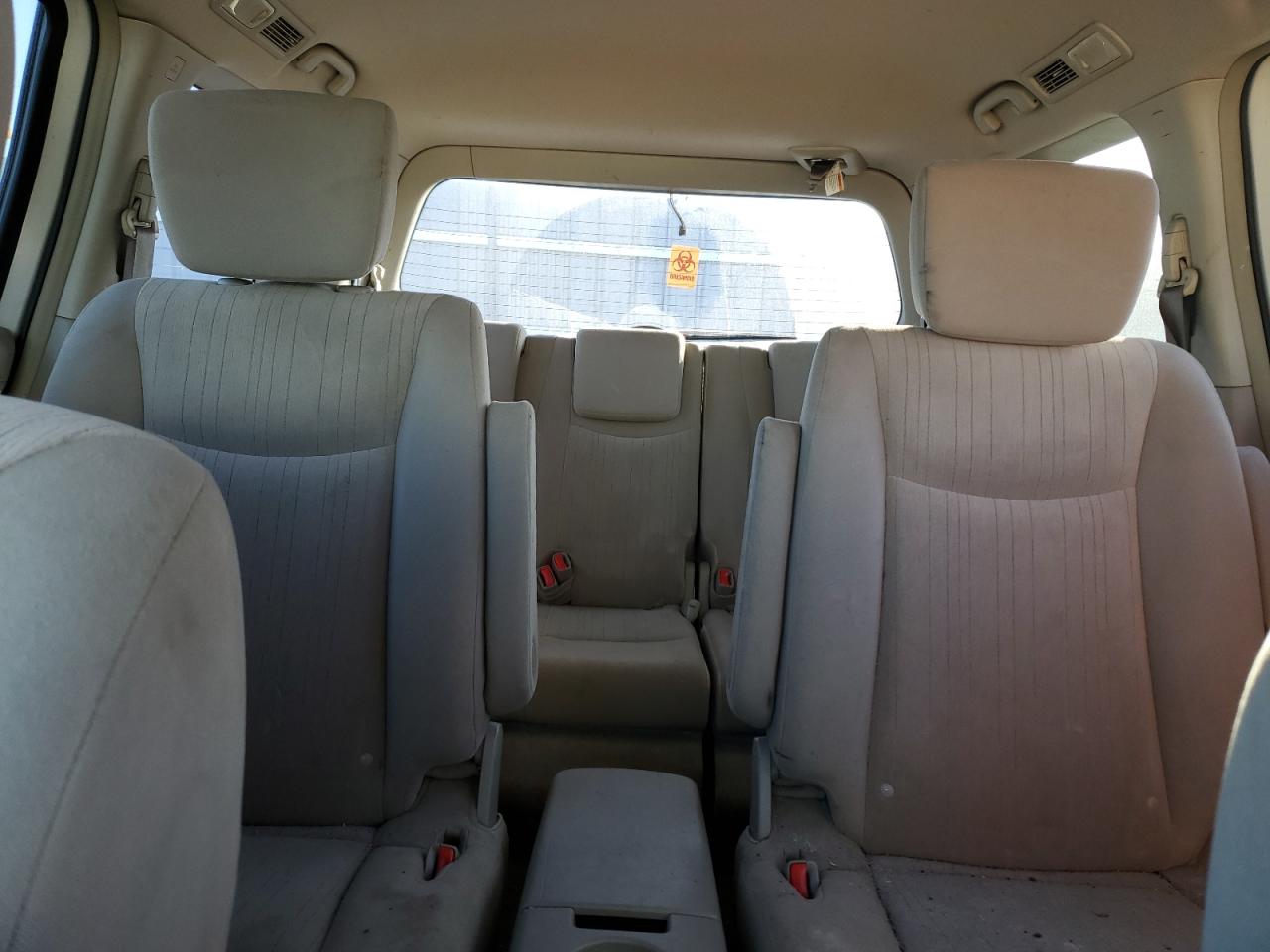 2016 Nissan Quest VIN JN8AE2KP2G9152559 Copart auction photo, all over damage thumbnail 10