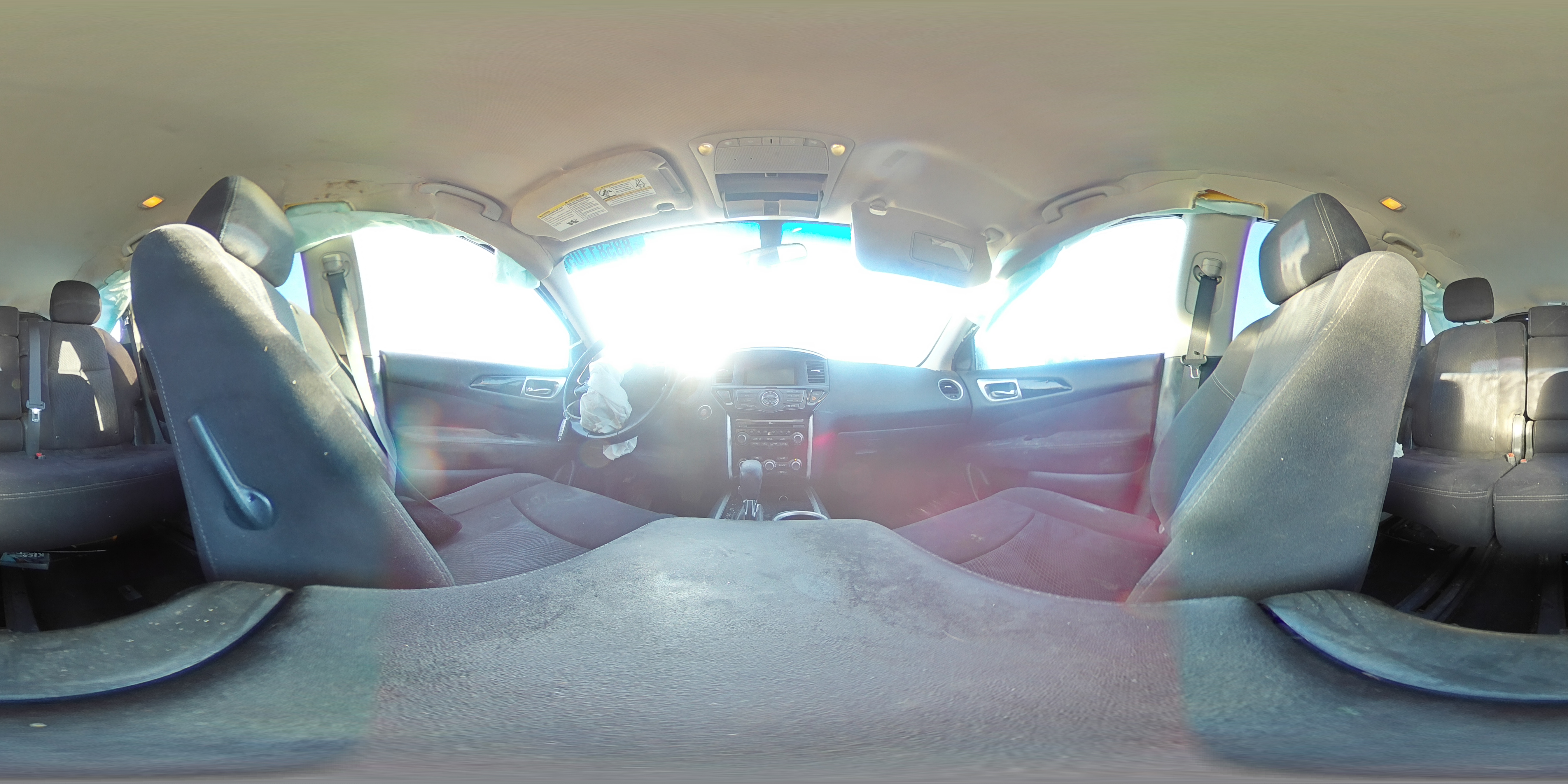 2013 Nissan Pathfinder VIN 5N1AR2MM3DC663985 Copart auction photo, rollover damage thumbnail 16