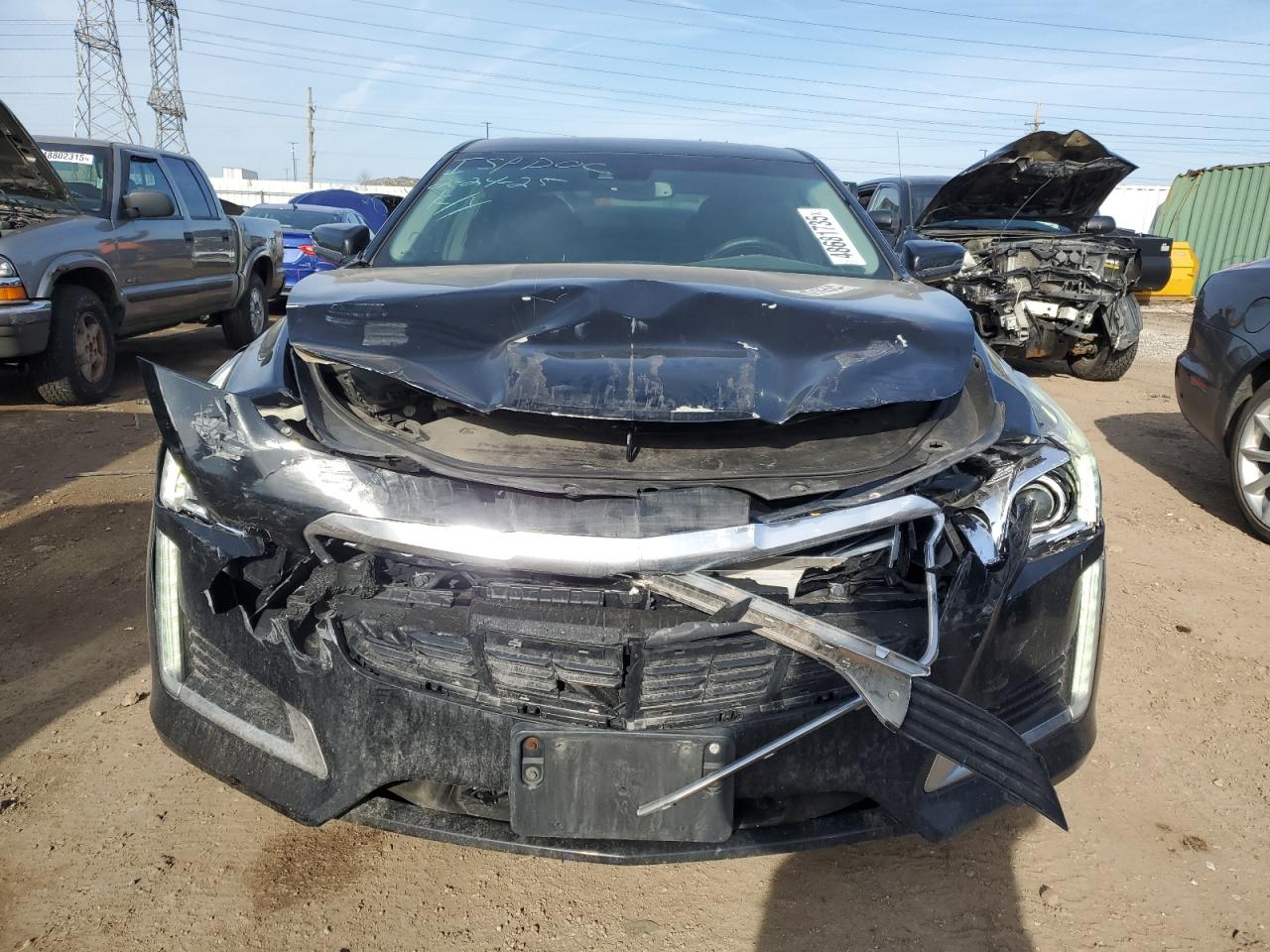 2014 Cadillac CTS VIN 1G6AX5S39E0147660 Copart auction photo, front end damage thumbnail 5