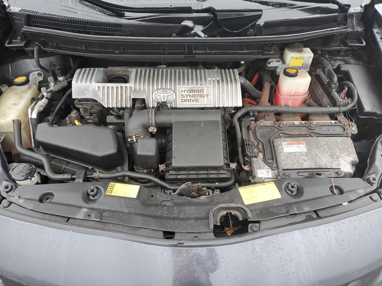 2012 Toyota Prius VIN JTDKN3DU7C1544356 Copart auction photo, normal wear damage thumbnail 11