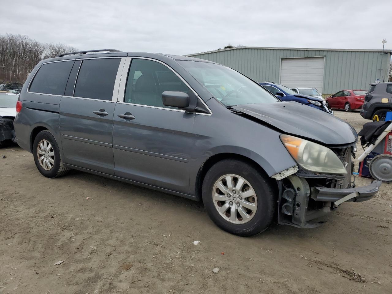 2010 Honda Odyssey VIN 5FNRL3H6XAB052876 Copart auction photo, front end / minor dent/scratches damage thumbnail 4
