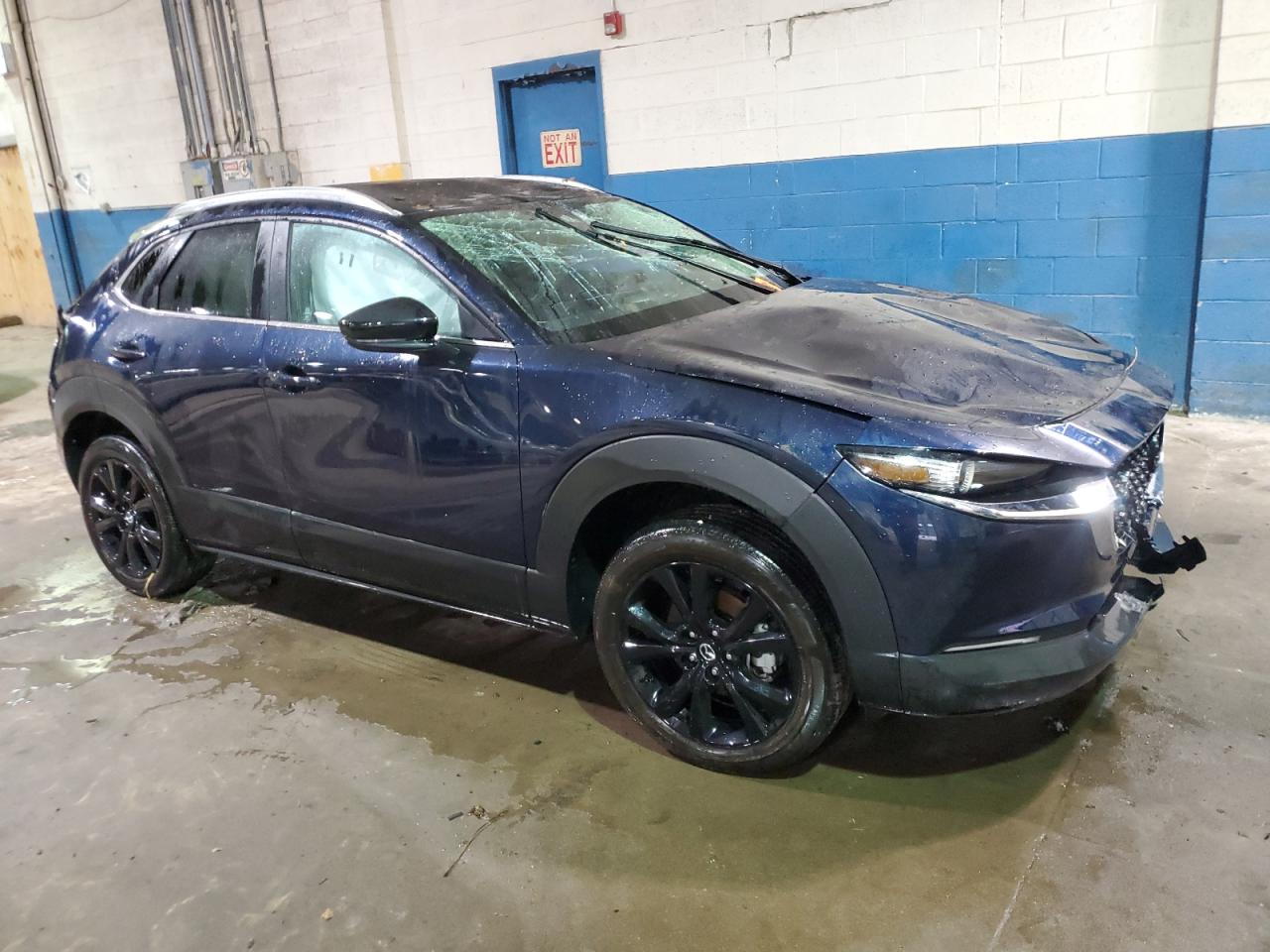2024 Mazda CX-30 VIN 3MVDMBBM3RM718961 Copart auction photo, rollover damage thumbnail 4