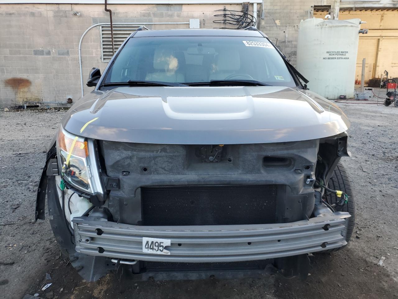 2011 Ford Explorer VIN 1FMHK8D83BGA82498 Copart auction photo, front end / minor dent/scratches damage thumbnail 5