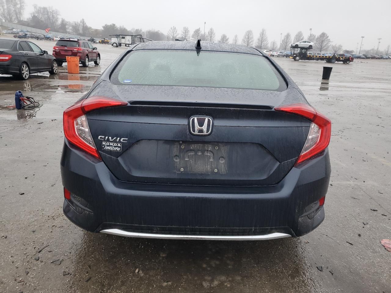 2019 Honda Civic VIN JHMFC1F34KX012198 Copart auction photo, front end damage thumbnail 6