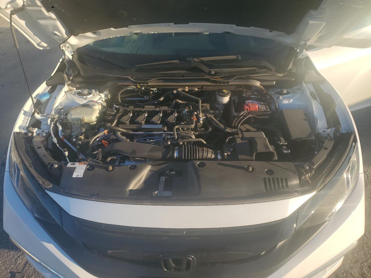 2020 Honda Civic VIN 19XFC1F71LE207911 Copart auction photo, rear end / frame damage damage thumbnail 11