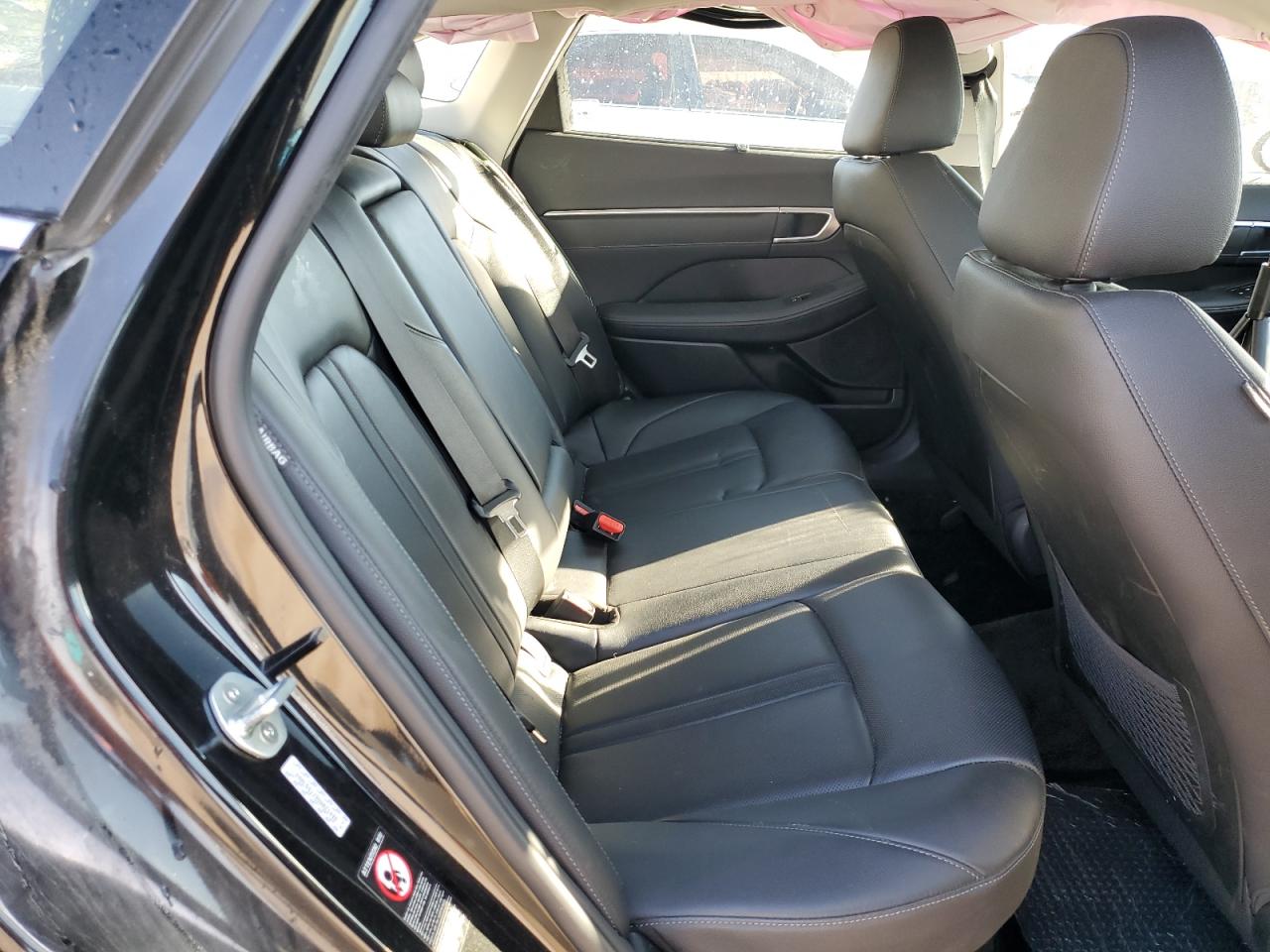 2021 Hyundai Sonata VIN KMHL54JJ3MA021448 Copart auction photo, front end / rear end damage thumbnail 10