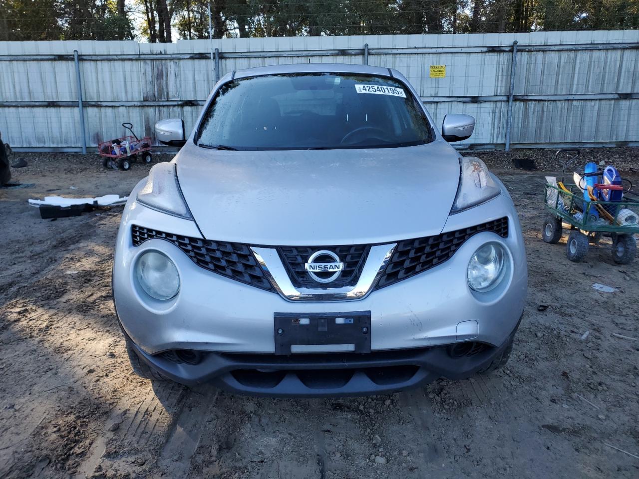 2015 Nissan Juke VIN JN8AF5MV8FT554792 Copart auction photo, rear end / side damage thumbnail 5
