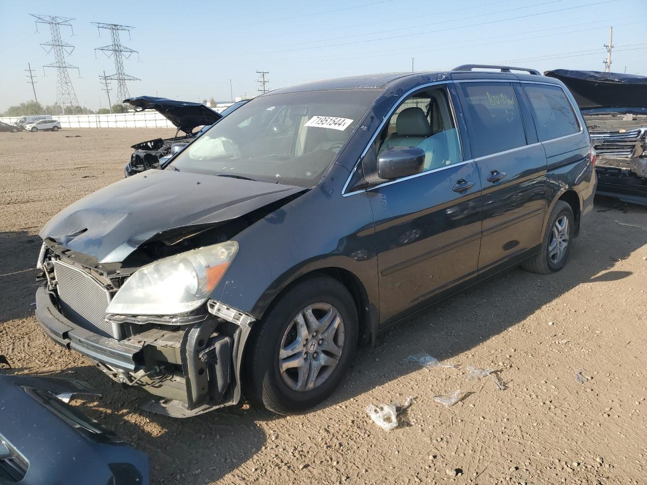2006 Honda Odyssey VIN 5FNRL38606B037083