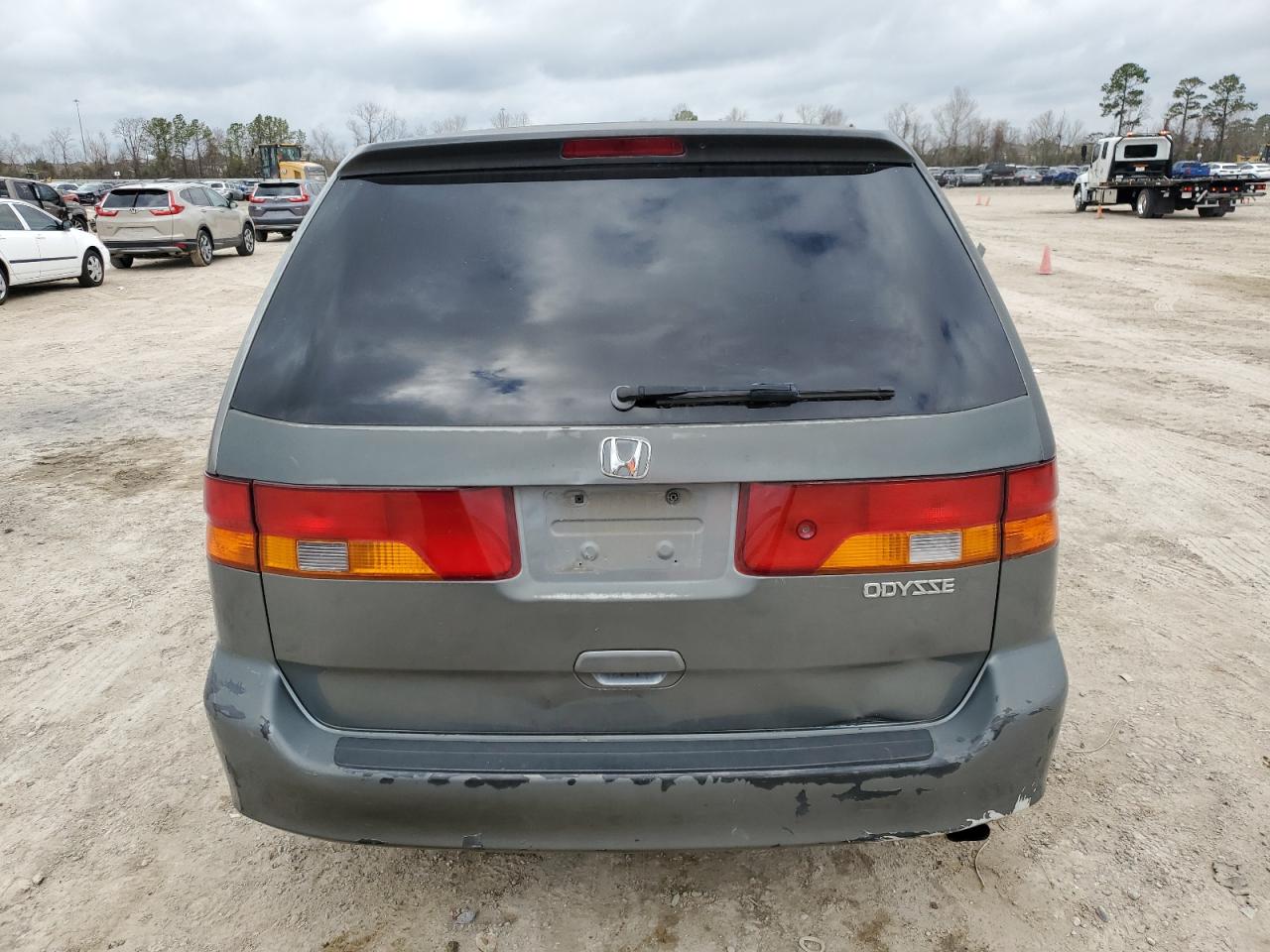2002 Honda Odyssey VIN 2HKRL18592H503150 Copart auction photo, all over / frame damage damage thumbnail 6