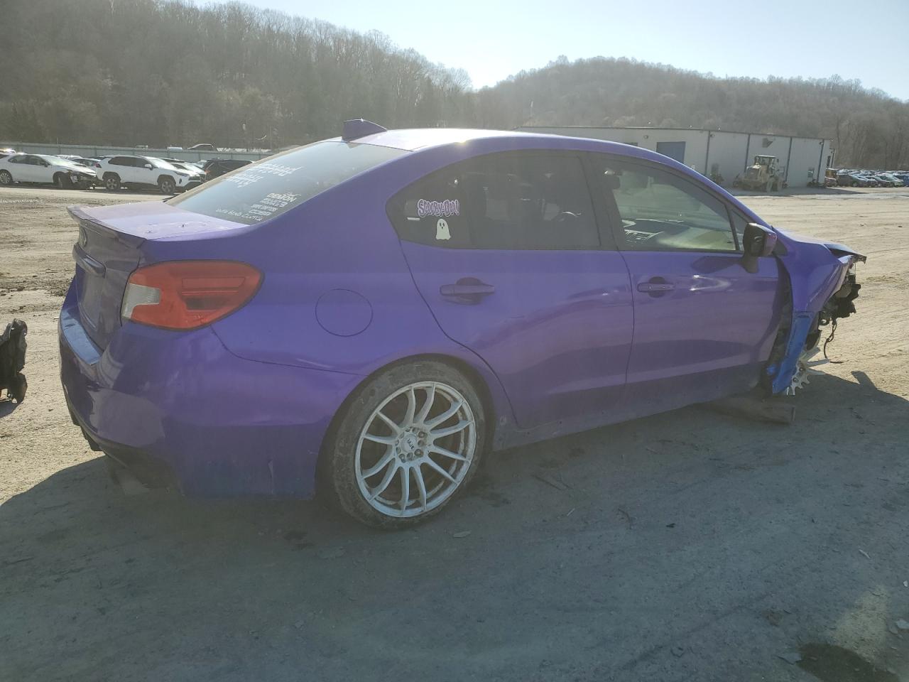 2015 Subaru WRX VIN JF1VA1D63F9804262 Copart auction photo, front end damage thumbnail 3