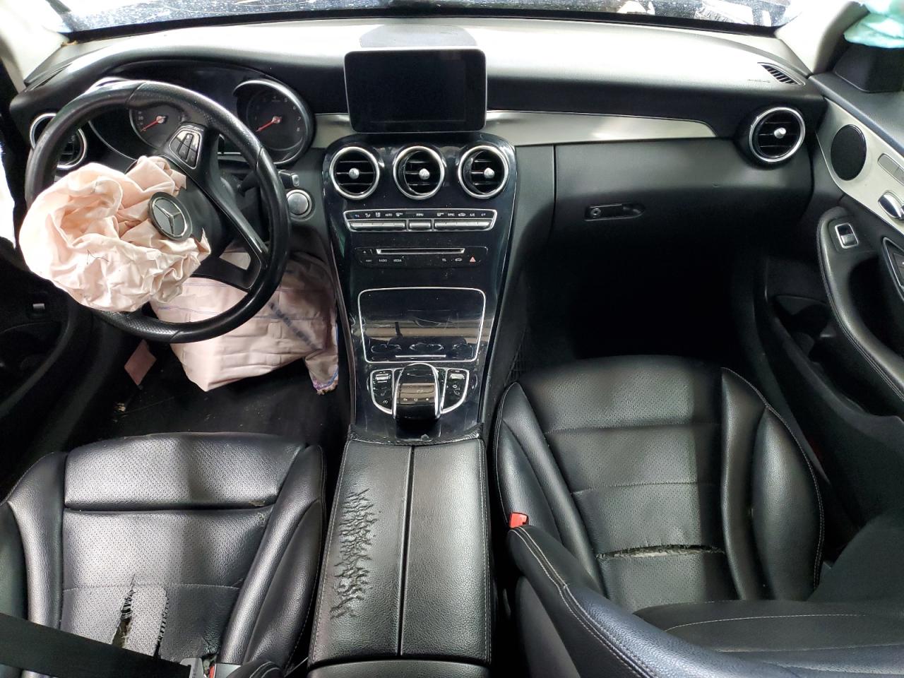 2016 Mercedes-Benz C-klasse VIN 55SWF4JB1GU160379 Copart auction photo, all over damage thumbnail 8