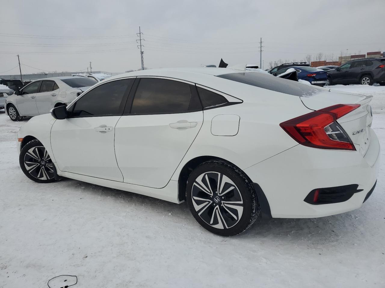 2018 Honda Civic VIN JHMFC1F72JX019667 Copart auction photo, all over damage thumbnail 2
