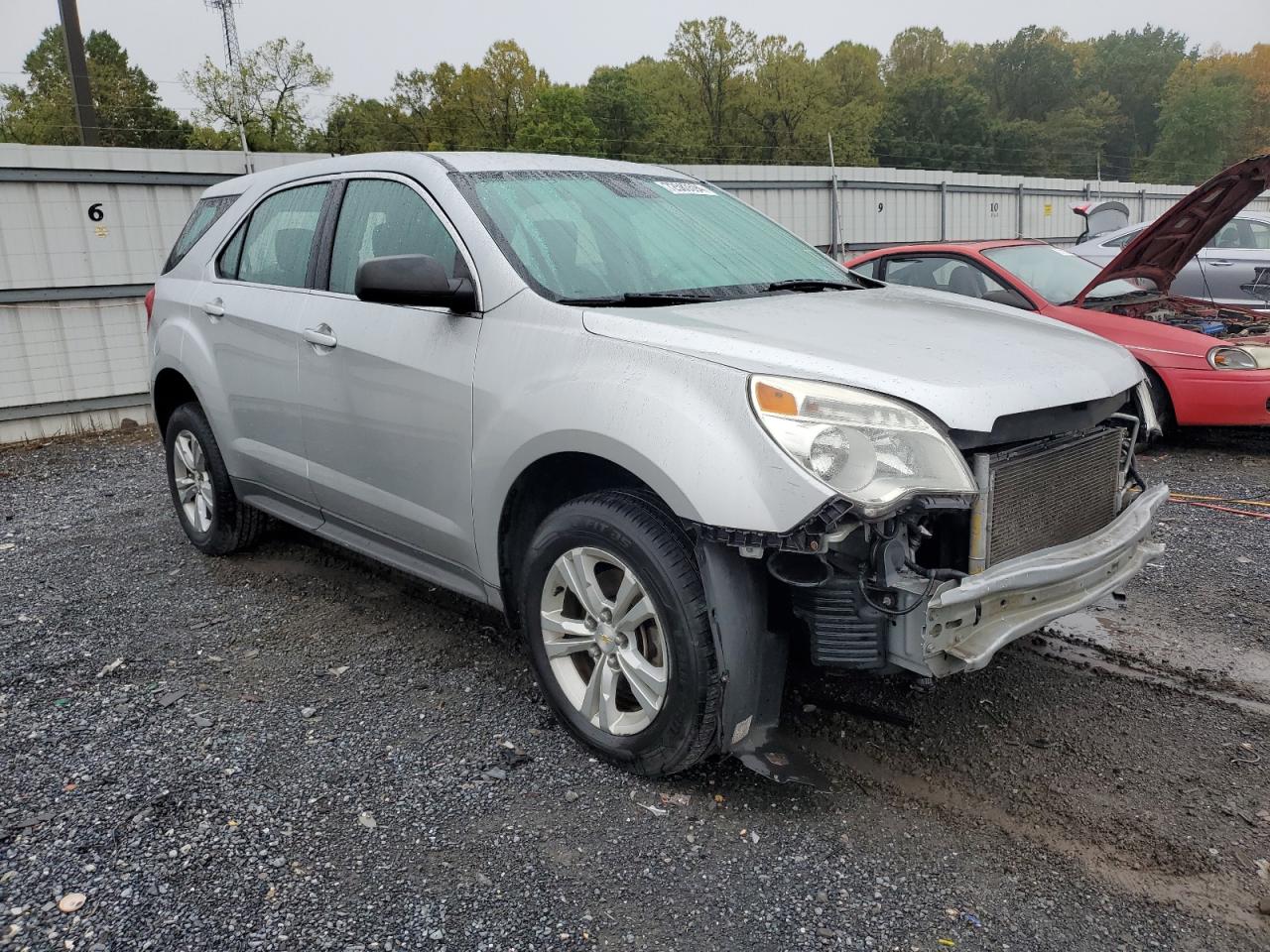 2013 Chevrolet Equinox VIN 1GNFLCEK6DZ101971 Copart auction photo, front end / minor dent/scratches damage thumbnail 4