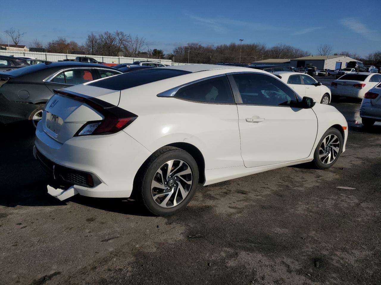 2016 Honda Civic VIN 2HGFC4B07GH307419 Copart auction photo, front end damage thumbnail 3