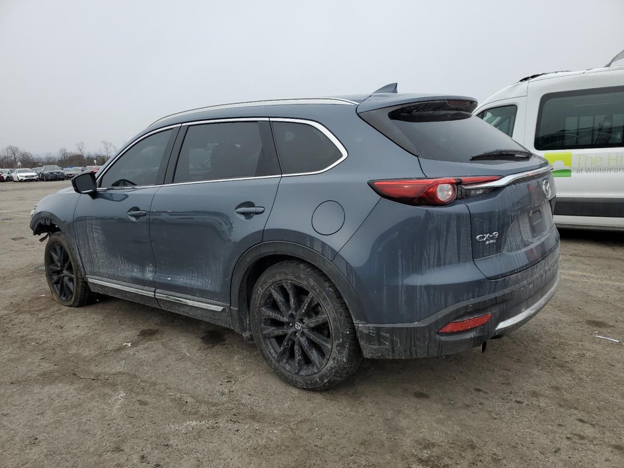 2021 Mazda CX-9 VIN JM3TCBDY3M0502949 Copart auction photo, front end / undercarriage damage thumbnail 2