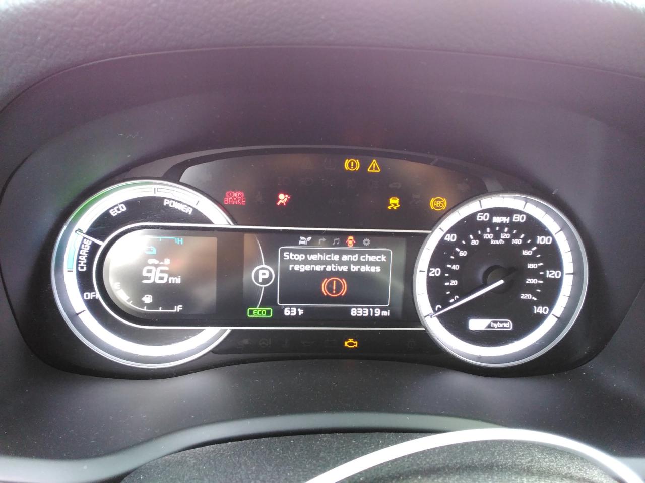2019 KIA Niro VIN KNDCC3LC4K5222283 Copart auction photo, rear end / side damage thumbnail 9