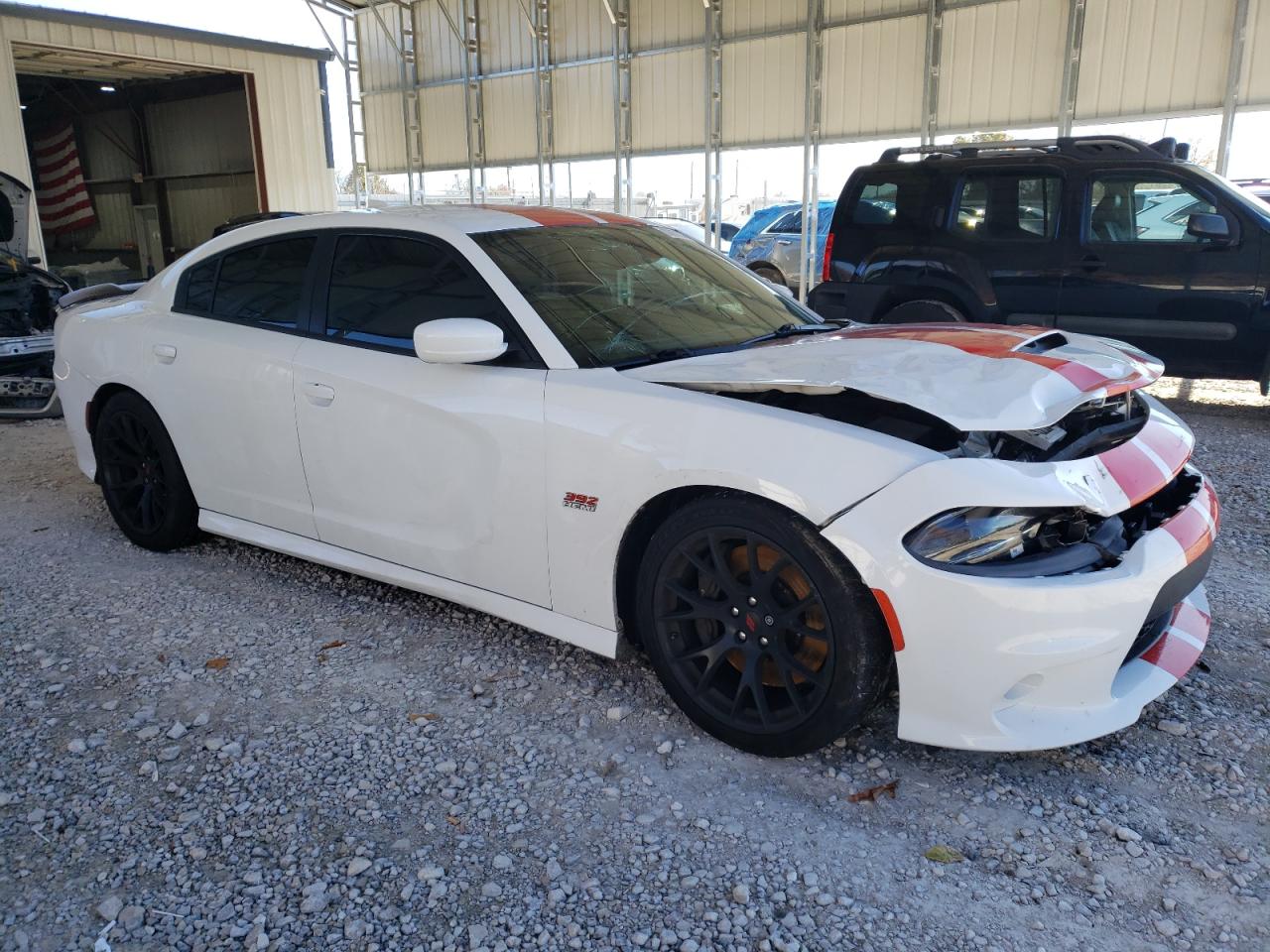 2019 Dodge Charger VIN 2C3CDXGJ0KH599090 Copart auction photo, front end / minor dent/scratches damage thumbnail 4