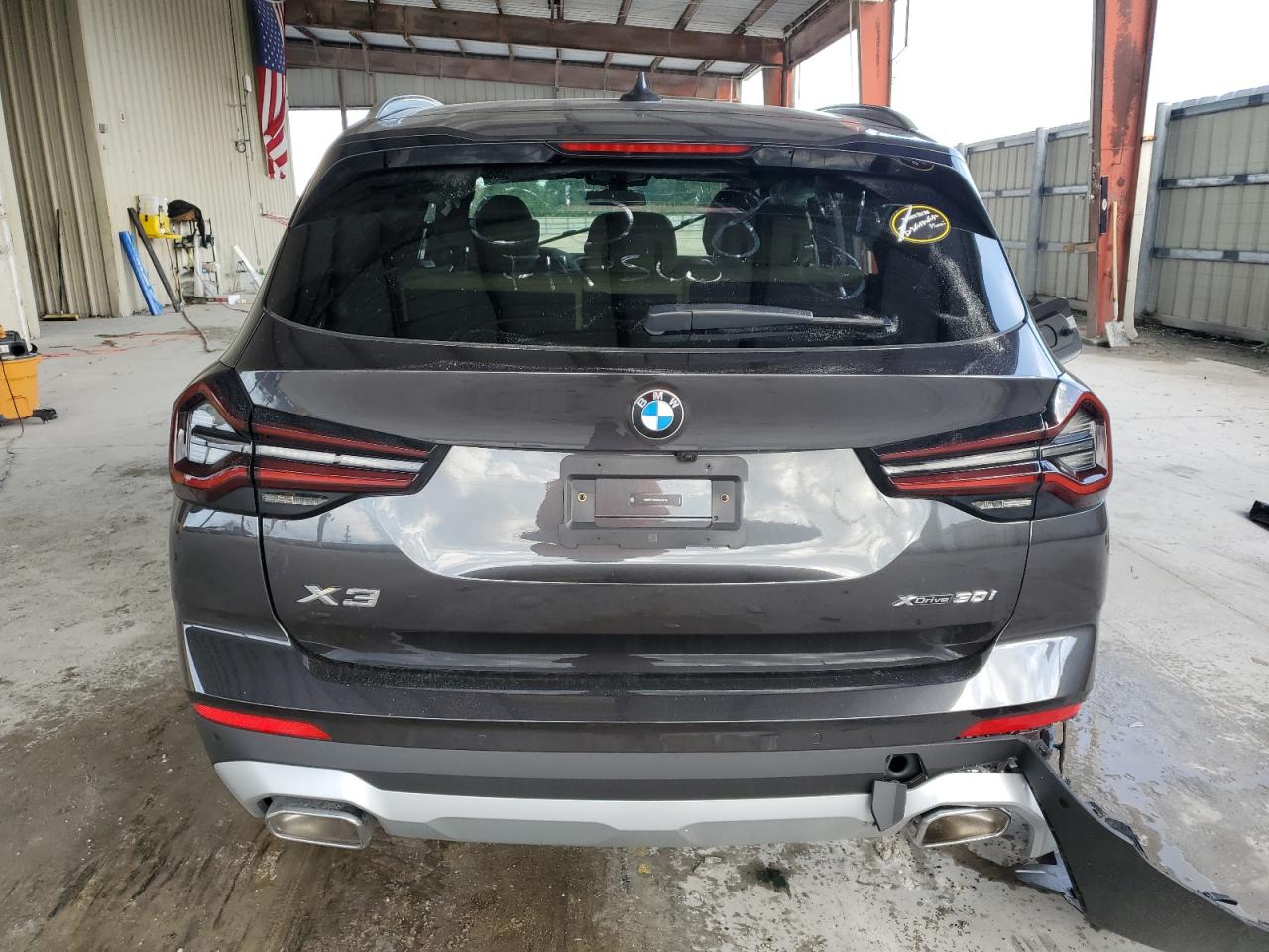 2024 BMW X3 VIN WBX57DP05RN280578 Copart auction photo, all over damage thumbnail 6