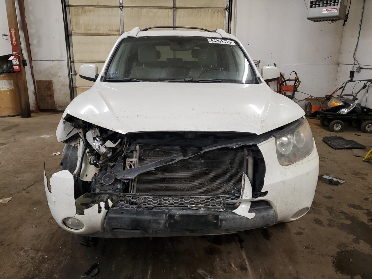2007 Hyundai Santa Fe VIN 5NMSH73E57H072372 Copart auction photo, front end damage thumbnail 5