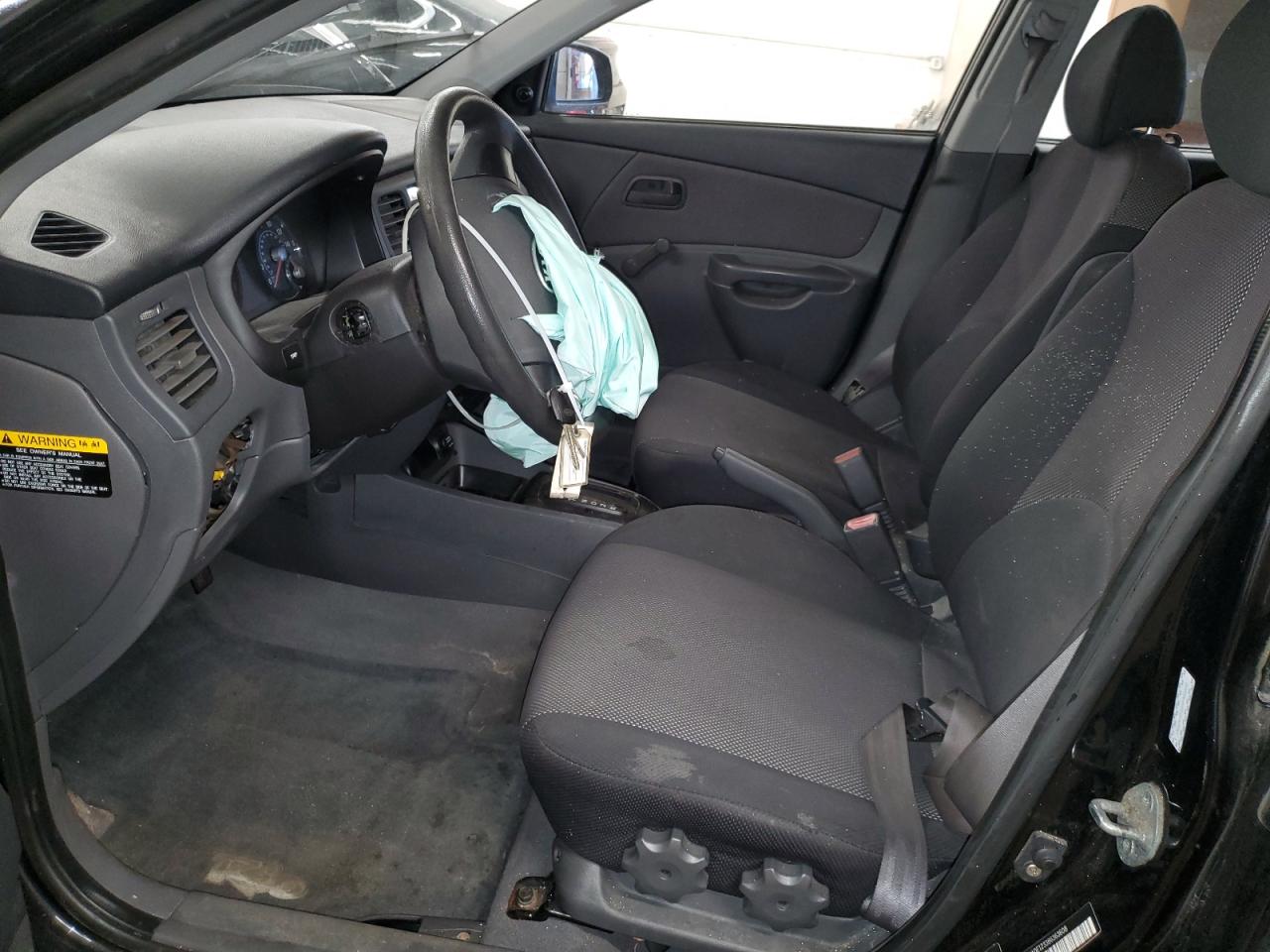 2008 KIA Rio VIN KNADE123386363608 Copart auction photo, front end damage thumbnail 7