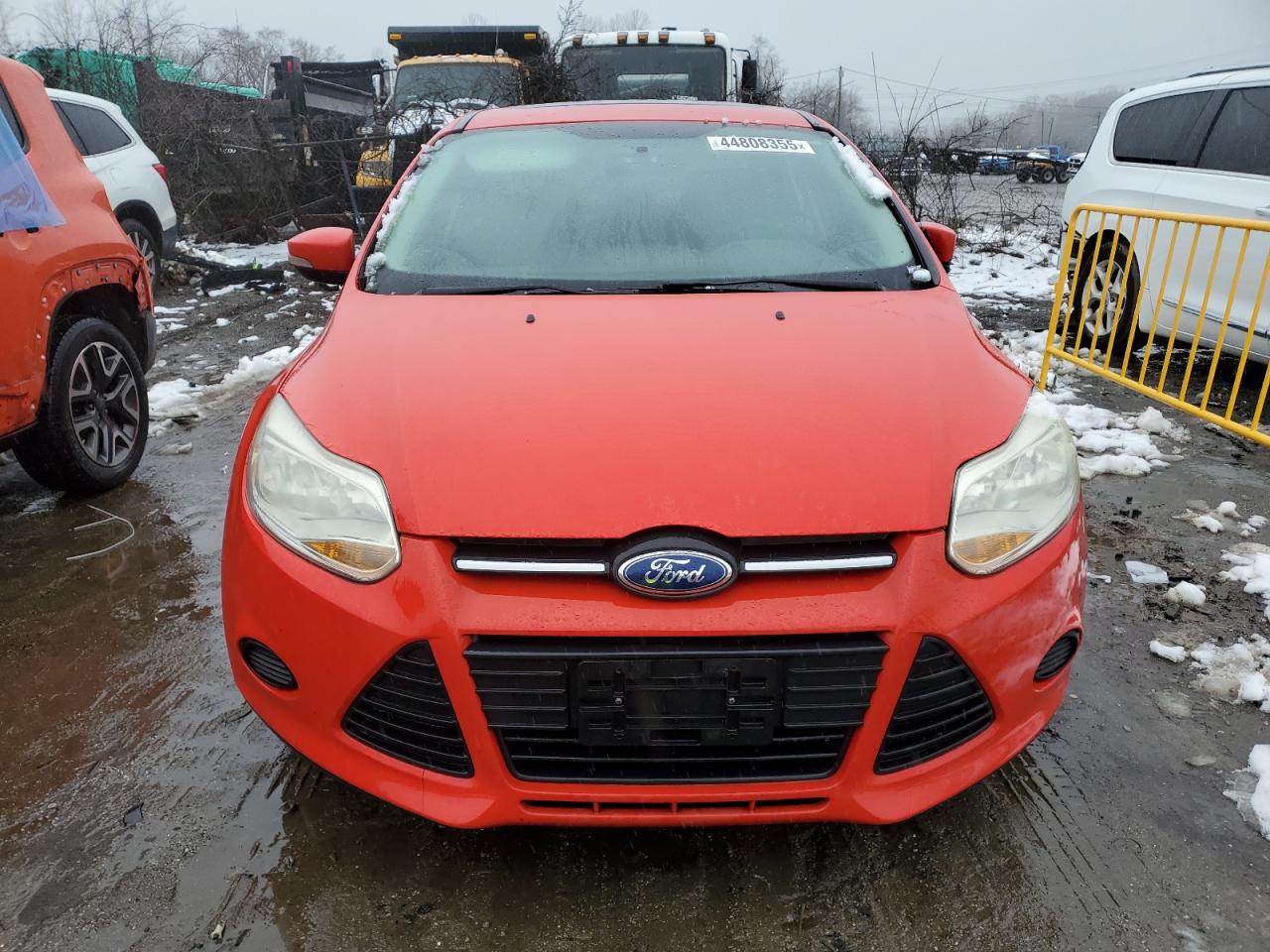 2014 Ford Focus VIN 1FADP3F20EL301418 Copart auction photo, front end damage thumbnail 5