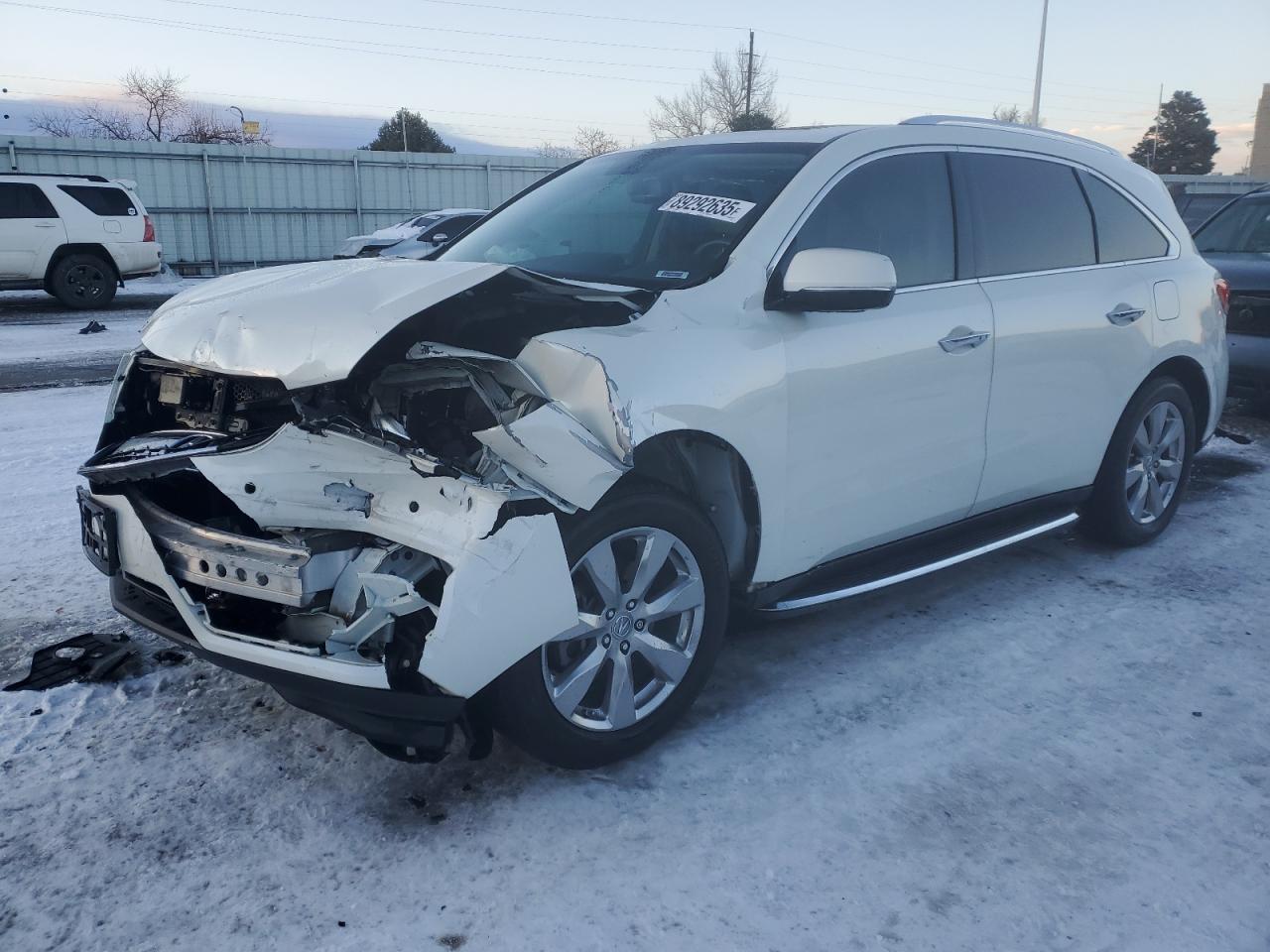 2015 Acura MDX VIN 5FRYD4H85FB002957