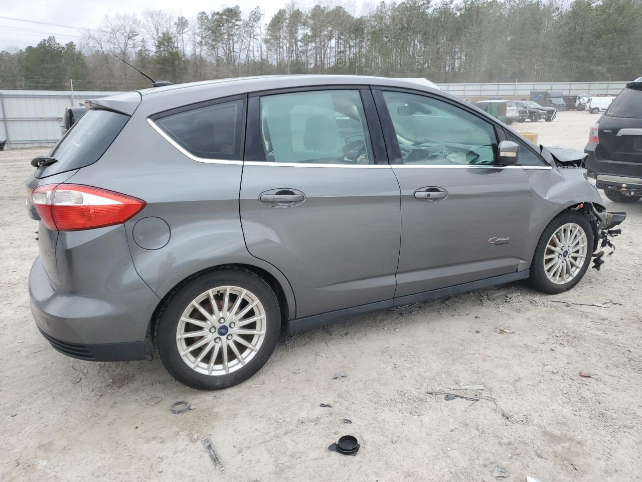 2013 Ford C-MAX VIN 1FADP5CU4DL521077 Copart auction photo, front end damage thumbnail 3