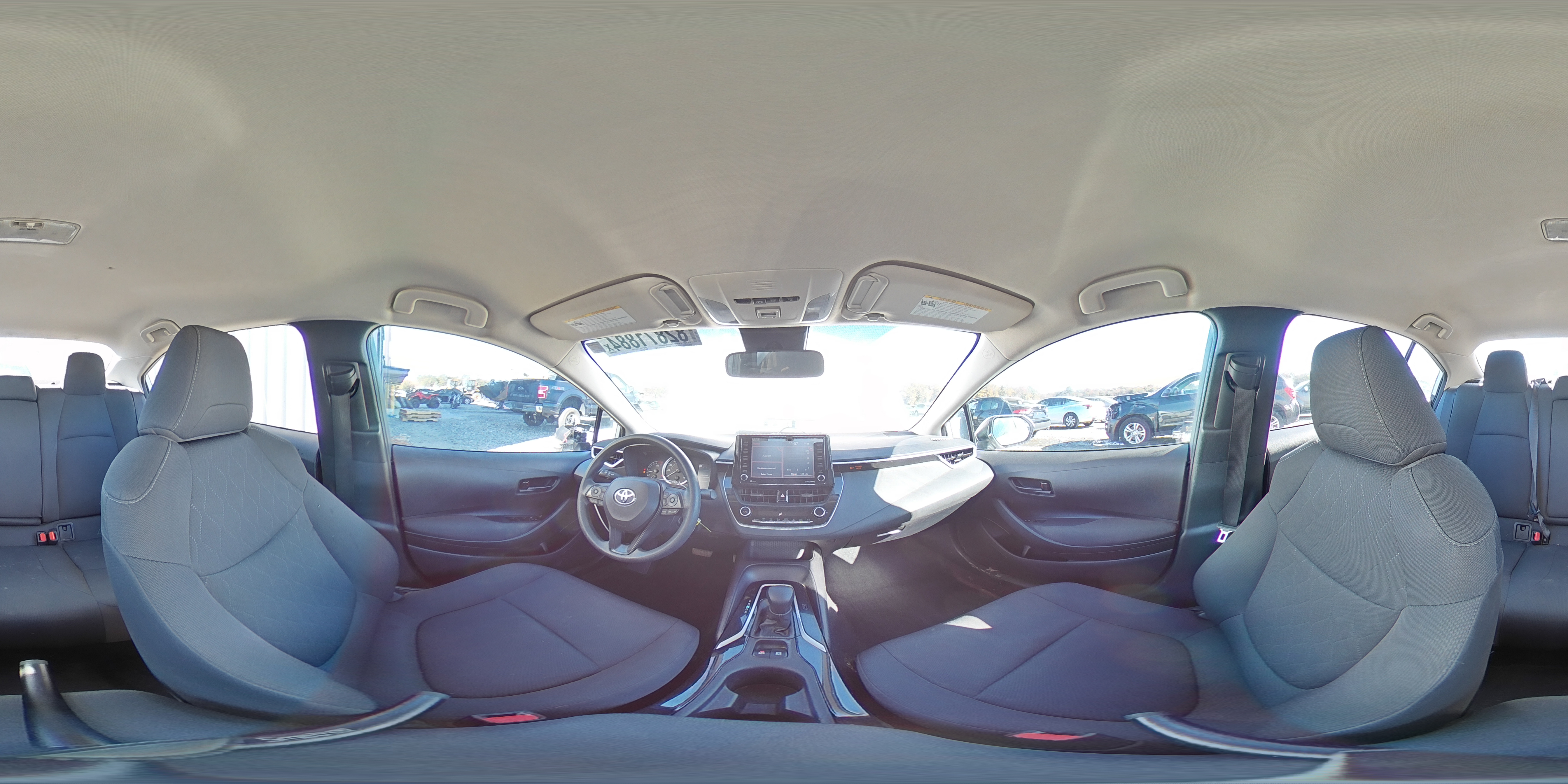 2022 Toyota Corolla VIN 5YFEPMAE0NP336358 Copart auction photo, front end damage thumbnail 14