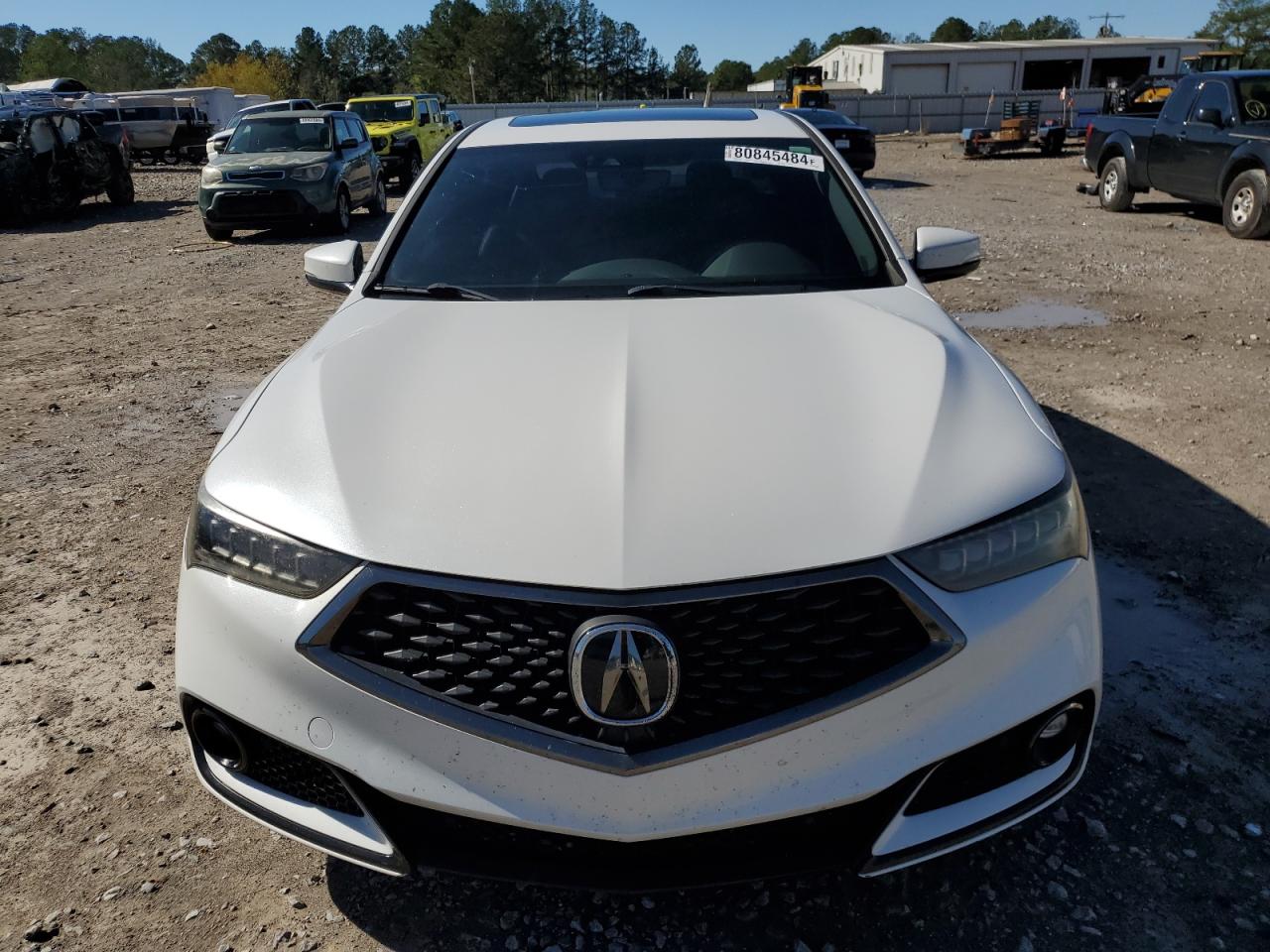 2019 Acura TLX VIN 19UUB2F63KA002892 Copart auction photo, side damage thumbnail 5