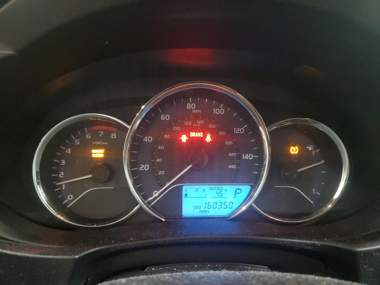 2015 Toyota Corolla VIN 2T1BURHE0FC460775 Copart auction photo, front end / rear end damage thumbnail 9