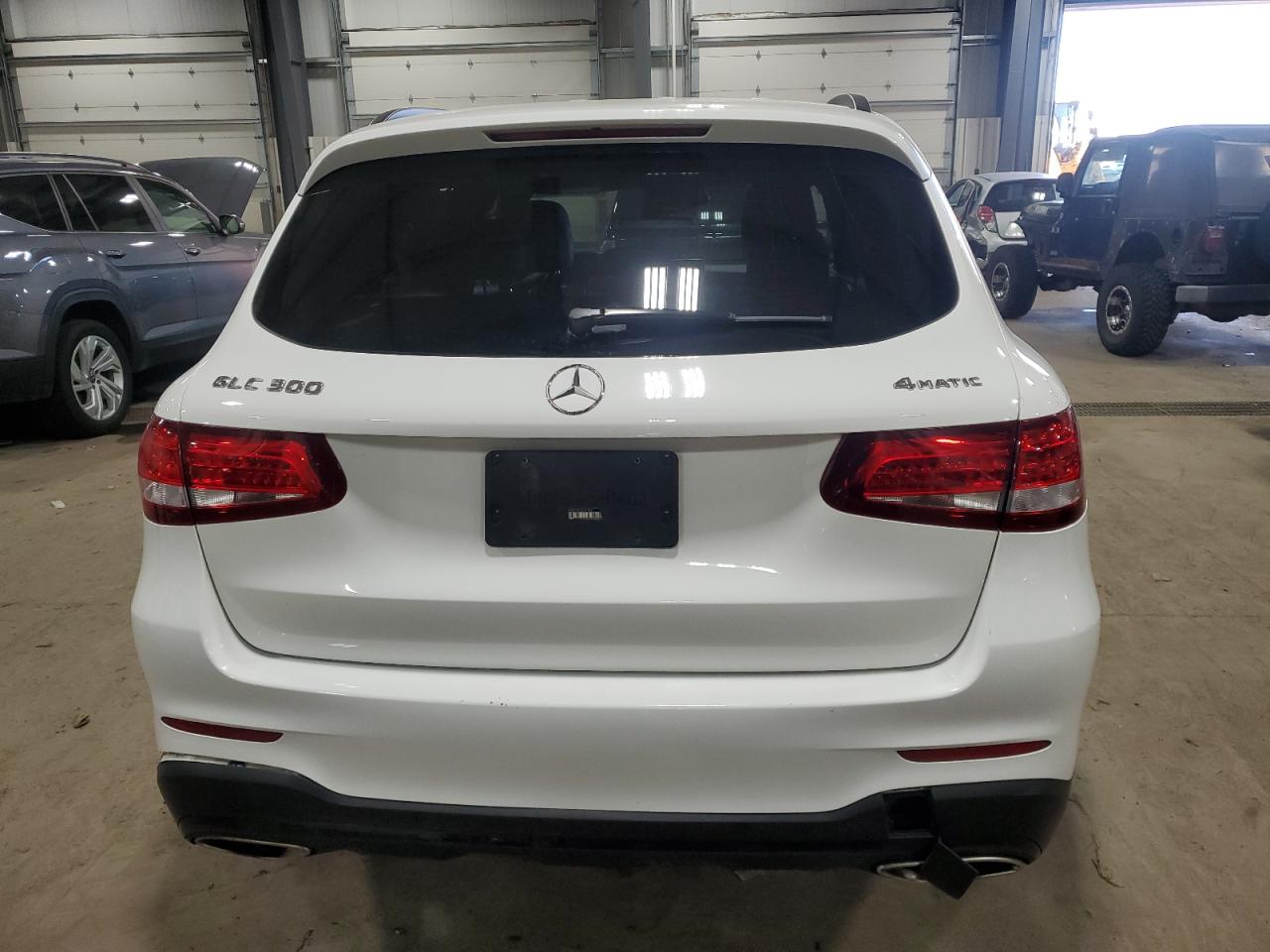 2019 Mercedes-Benz GLC VIN WDC0G4KB1KV121184 Copart auction photo, front end / rear end damage thumbnail 6