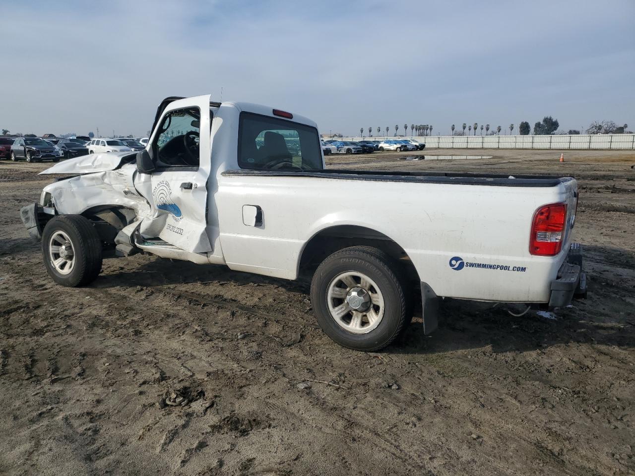 2009 Ford Ranger VIN 1FTYR10DX9PA55965 Copart auction photo, side / front end damage thumbnail 2