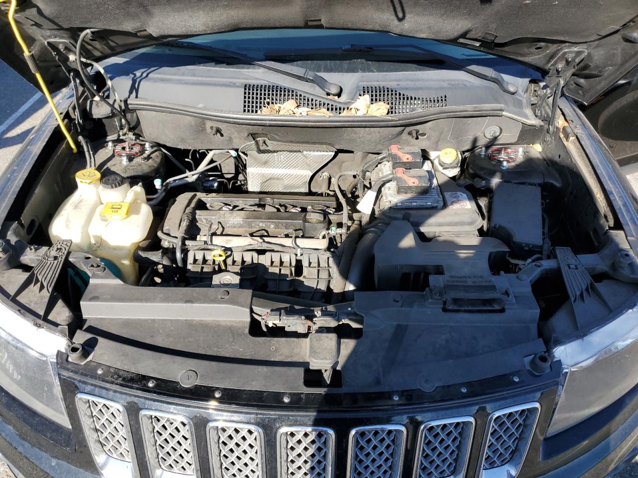 2016 Jeep Compass VIN 1C4NJCEA2GD561891 Copart auction photo, all over damage thumbnail 12