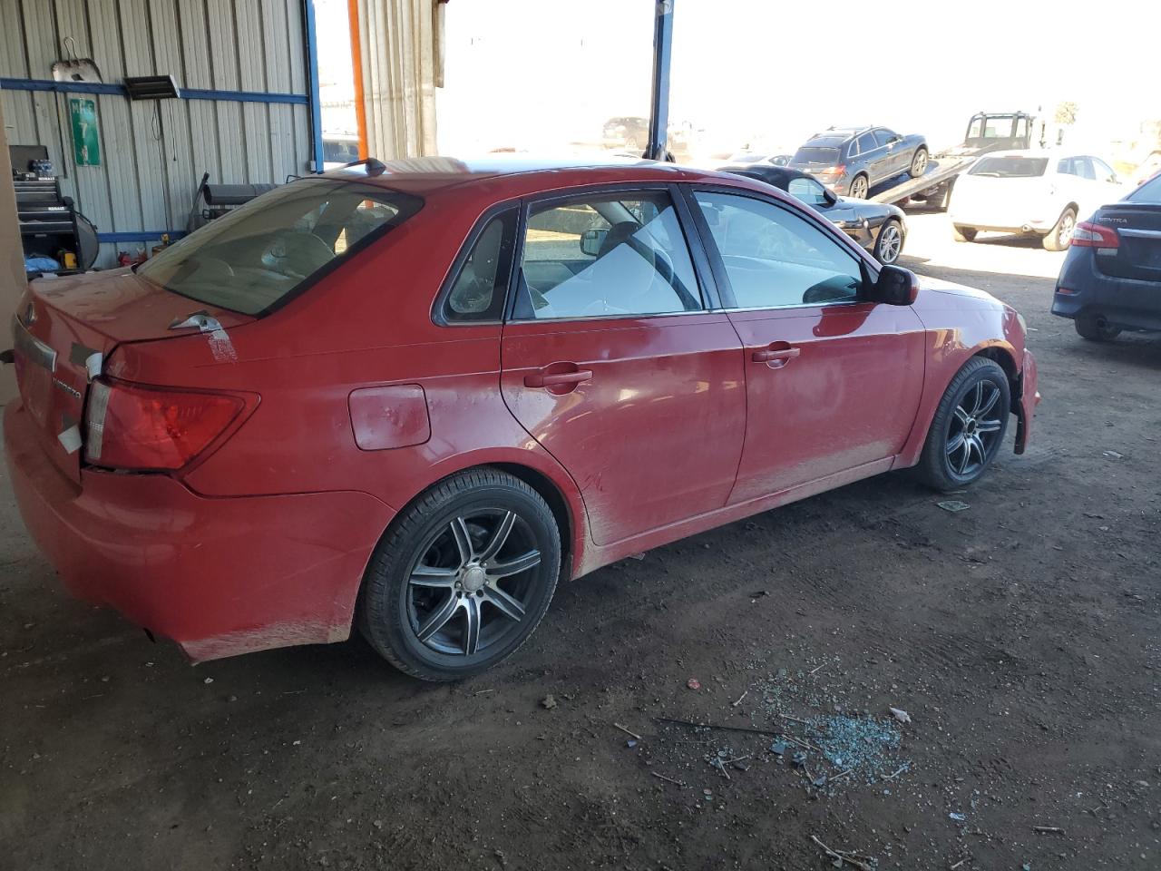 2008 Subaru Impreza VIN JF1GE61698H519847 Copart auction photo, front end damage thumbnail 3
