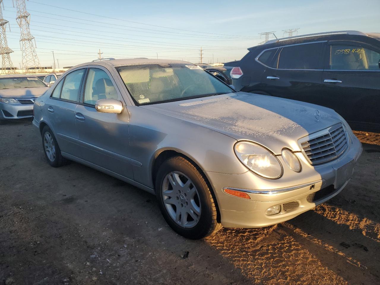 2003 Mercedes-Benz E-klasse VIN WDBUF65J83A258526 Copart auction photo, rear end damage thumbnail 4