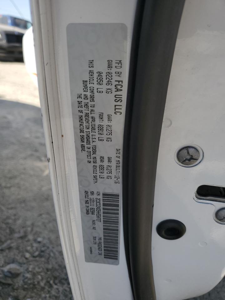 2017 Dodge Challenger VIN 2C3CDZAG5HH550727 Copart auction photo, undercarriage damage thumbnail 12
