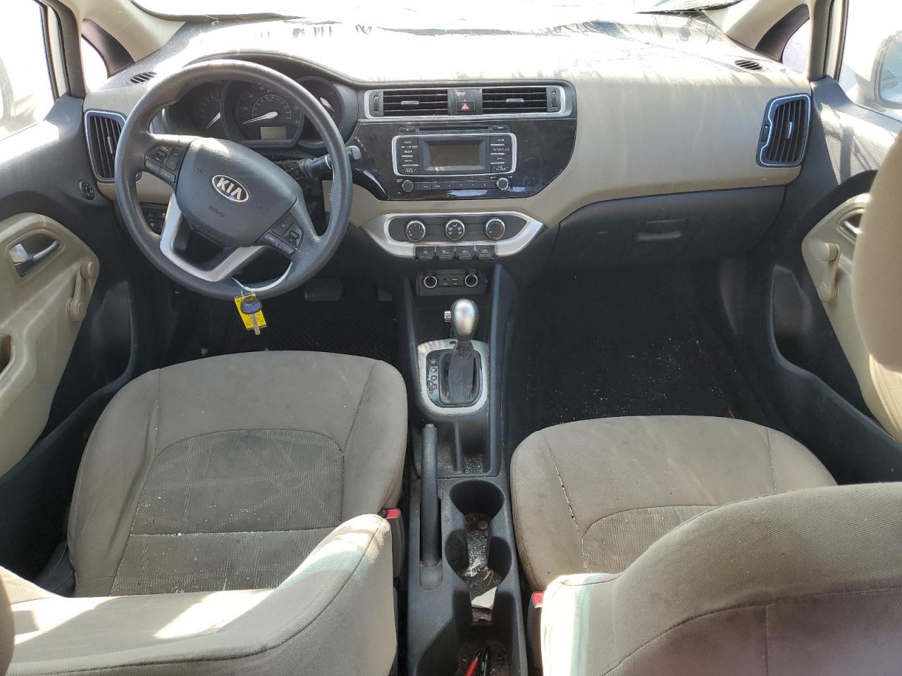 2017 KIA Rio VIN KNADM4A3XH6115846 Copart auction photo, front end damage thumbnail 8