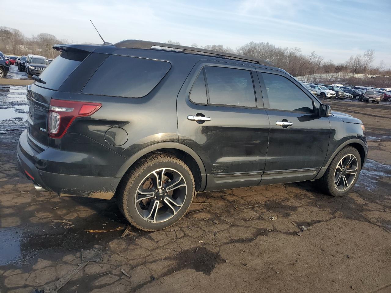 2013 Ford Explorer VIN 1FM5K8GT9DGB55508 Copart auction photo, front end damage thumbnail 3