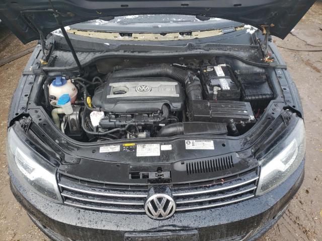 2015 Volkswagen Eos VIN WVWBW8AH4FV001321 Copart auction photo, front end / top/roof damage thumbnail 11