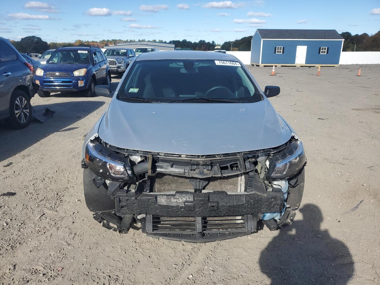 2018 Chevrolet Malibu VIN 1G1ZB5ST7JF168814 Copart auction photo, front end / minor dent/scratches damage thumbnail 5