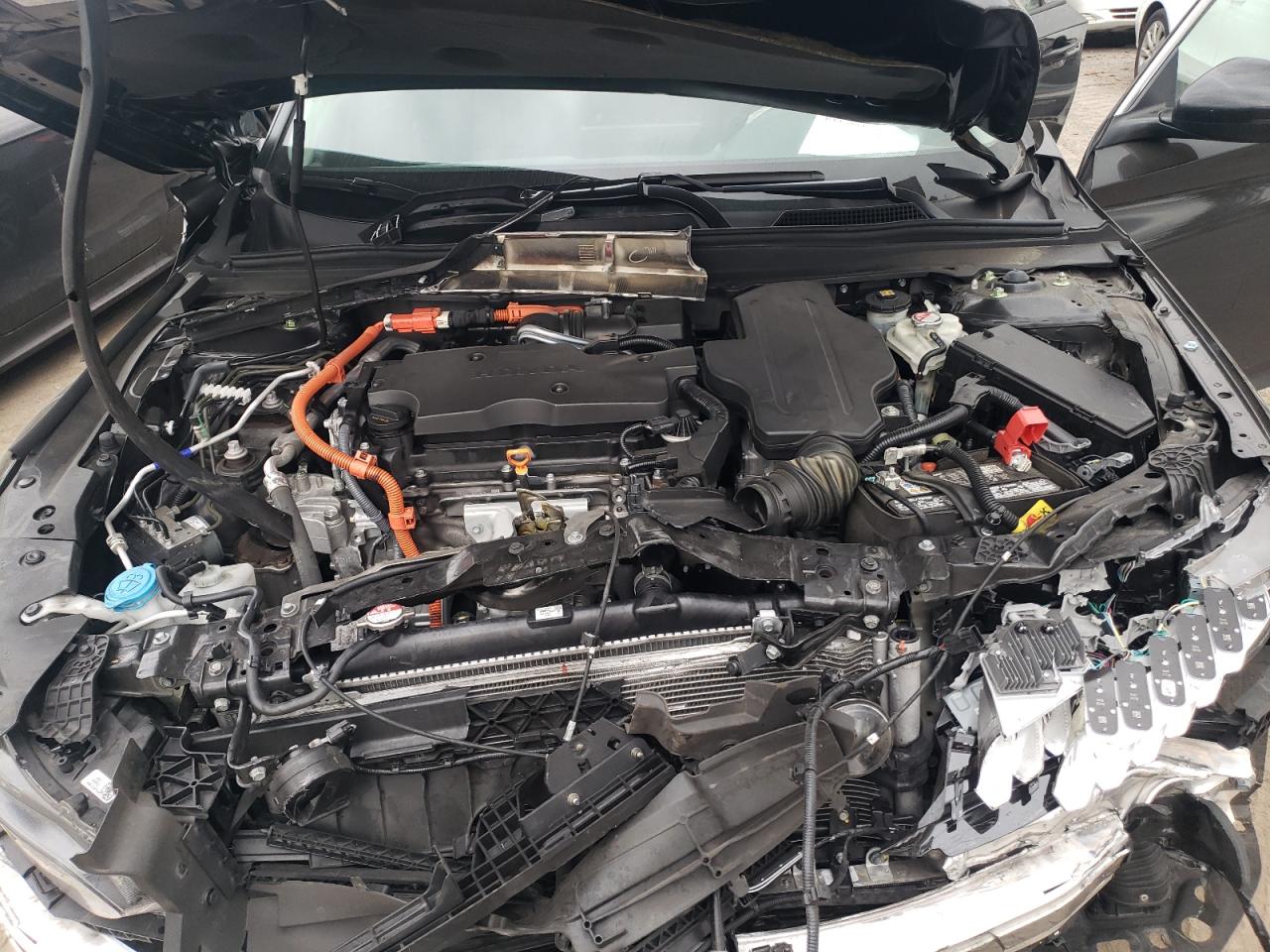 2022 Honda Accord VIN 1HGCV3F51NA010011 Copart auction photo, front end / minor dent/scratches damage thumbnail 11