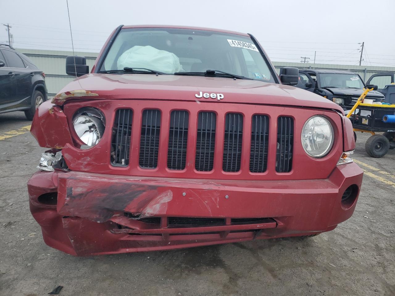 2009 Jeep Liberty (Patriot) VIN 1J4FT28A39D154793 Copart auction photo, front end damage thumbnail 5