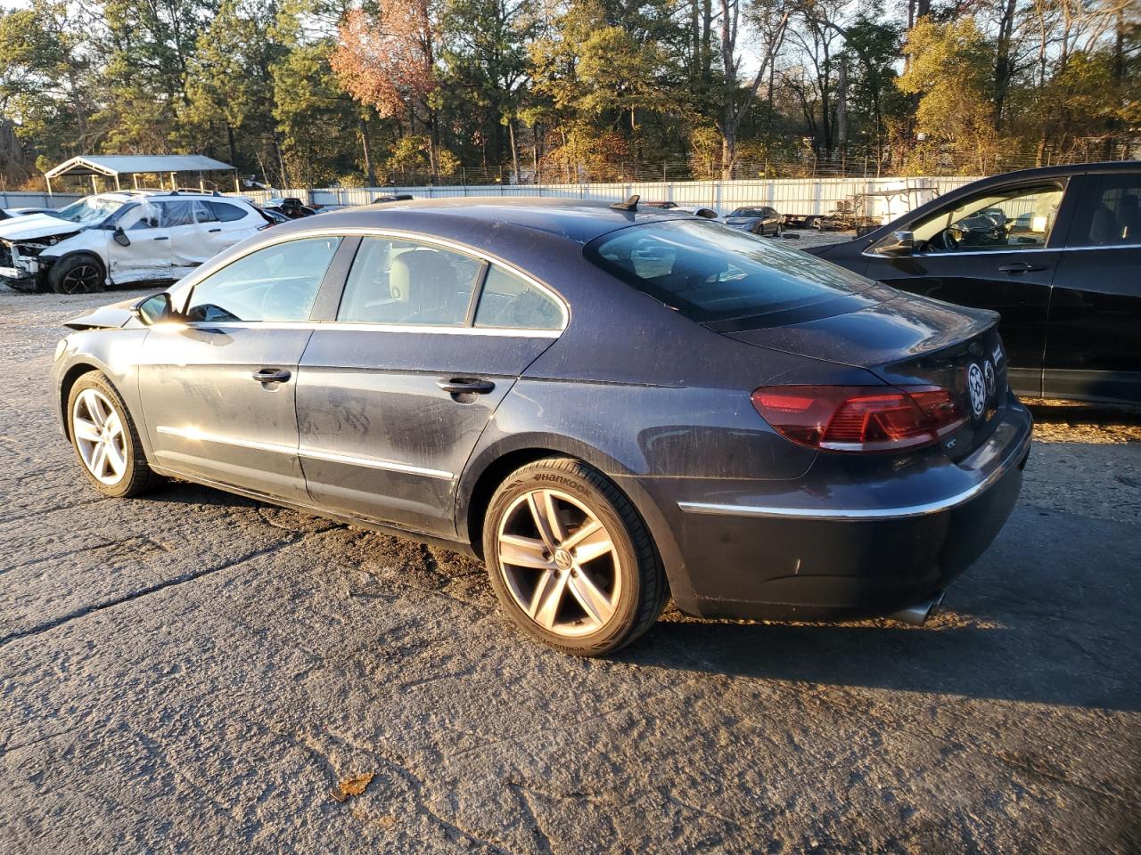 2014 Volkswagen Passat CC VIN WVWBP7AN5EE534273 Copart auction photo, front end damage thumbnail 2