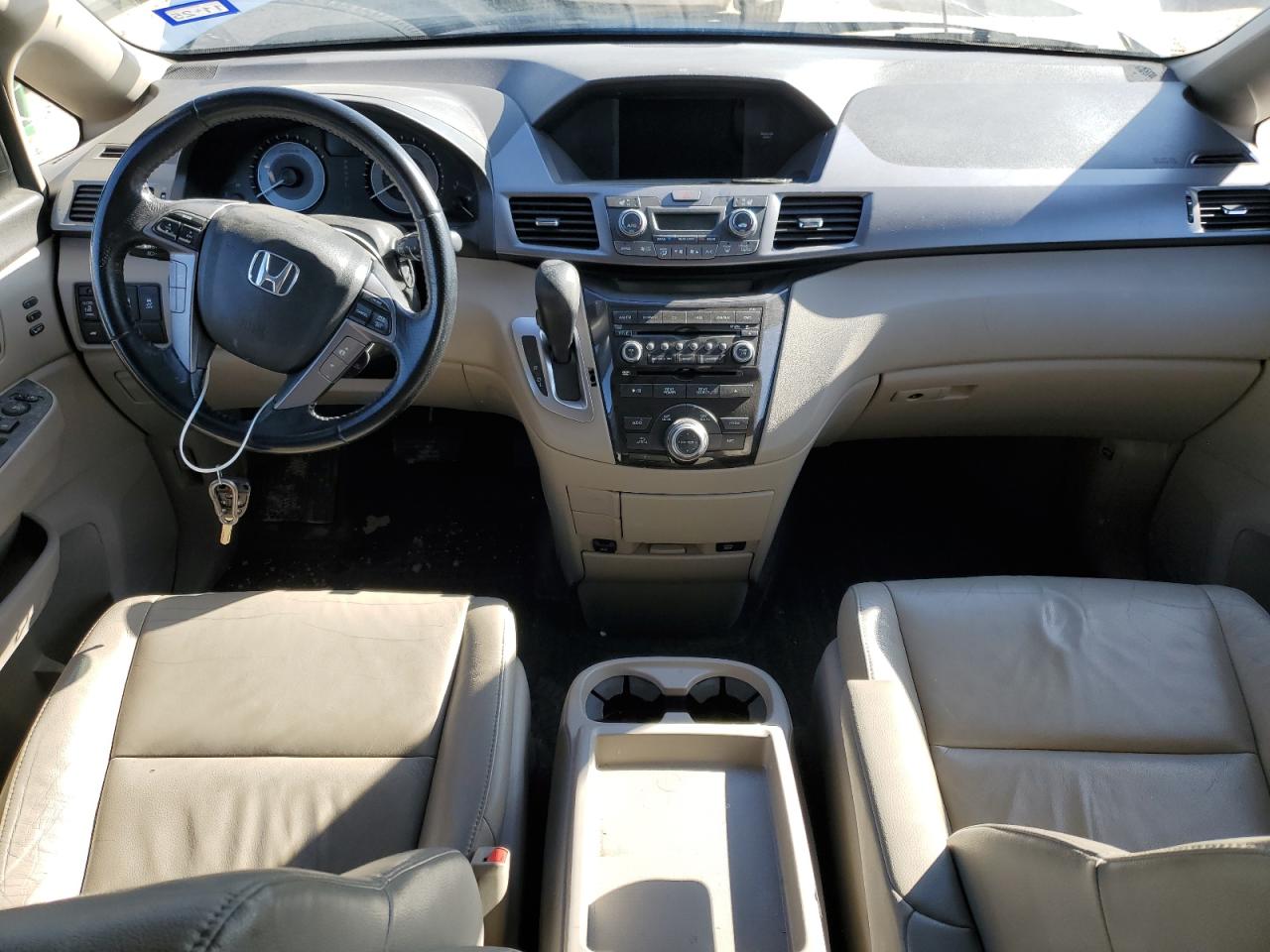 2012 Honda Odyssey VIN 5FNRL5H9XCB106248 Copart auction photo, front end damage thumbnail 8